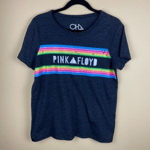 NEW Chaser Pink Floyd Band Tee Dark Gray Shirt M